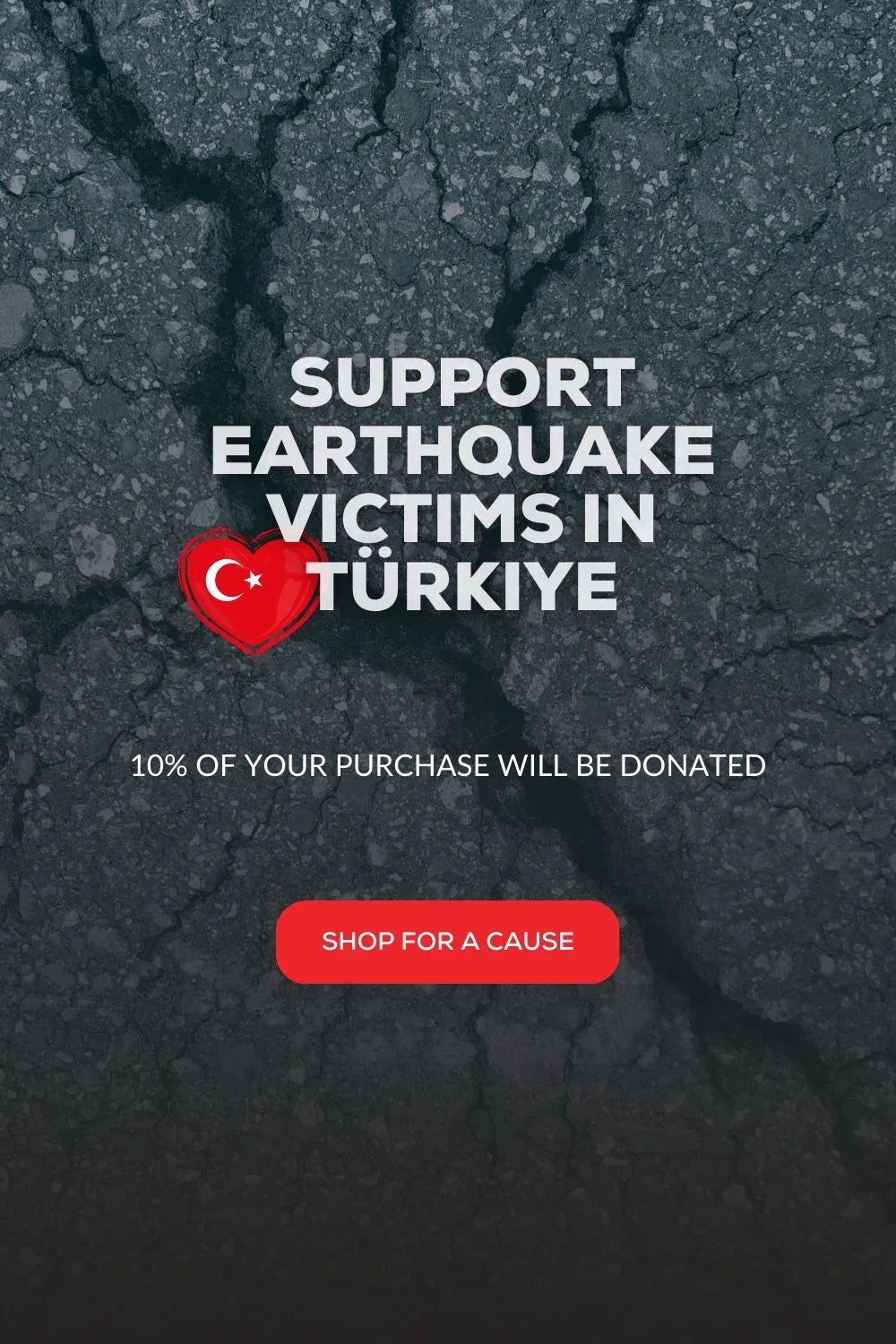 Shop With a Cause - Support Earthquake Victims in Turkey