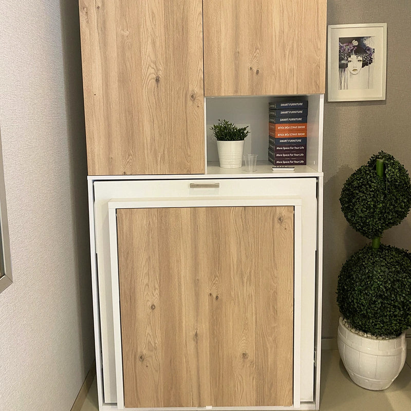 Capsule Folding King Single Wall Bed