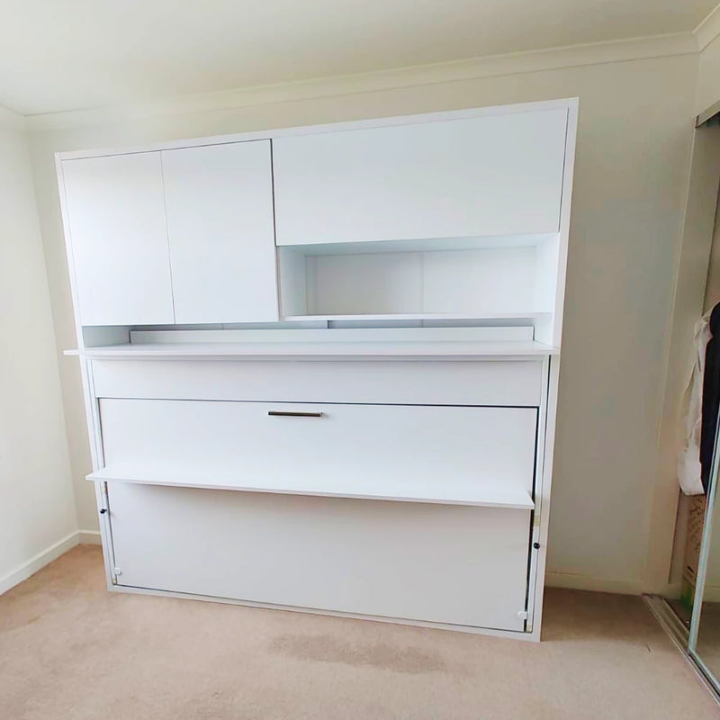 Spazio Nitro Single Wall Bed with Secret Desk