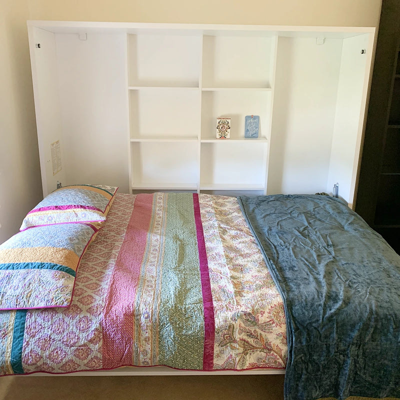Spazio Double Wall Bed - Horizontal