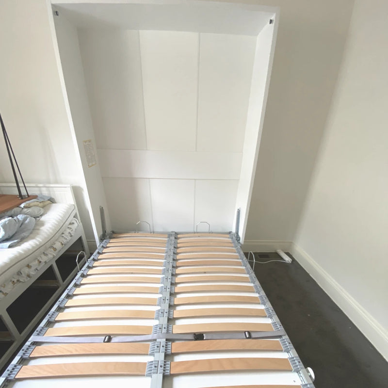 Spazio Double Wall Bed with Folding Table