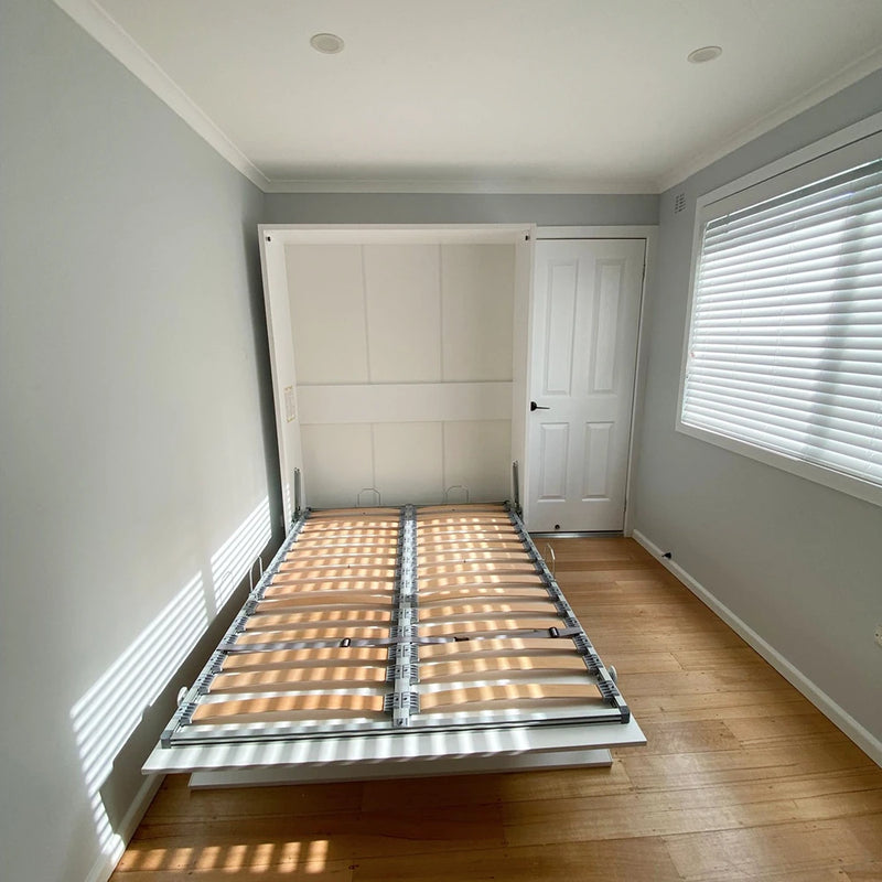 Spazio Double Wall Bed with Folding Table