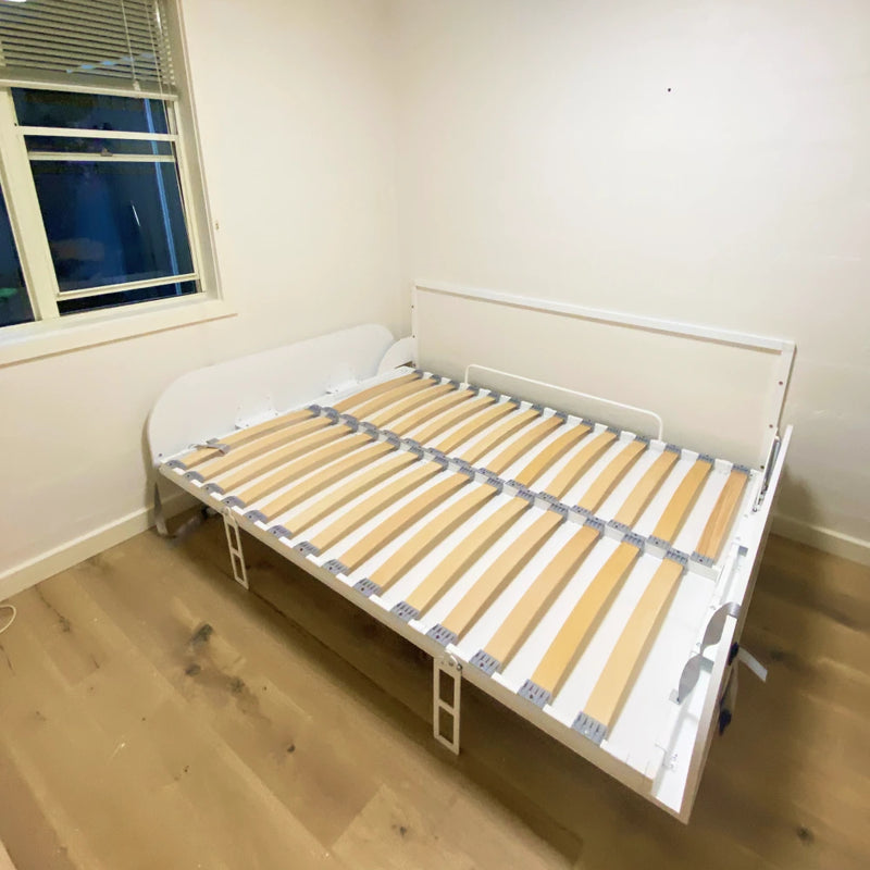 Simple Double Murphy Bed - Horizontal