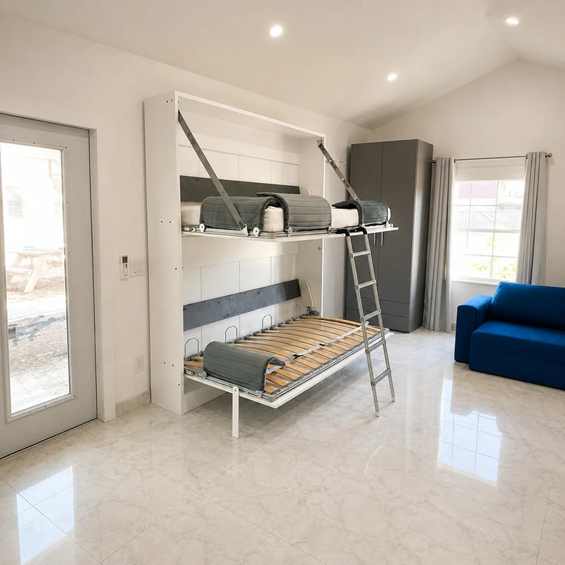 Spazio Smart Single Bunk Wall Bed