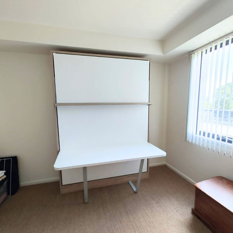 Royal Bella Queen Wall Bed with Desk