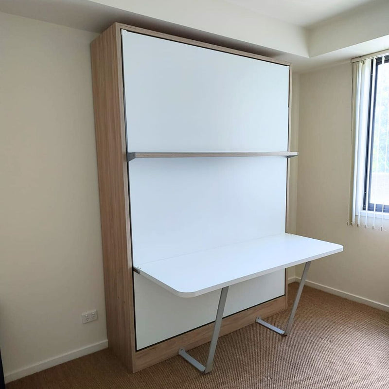 Royal Bella Queen Wall Bed with Desk