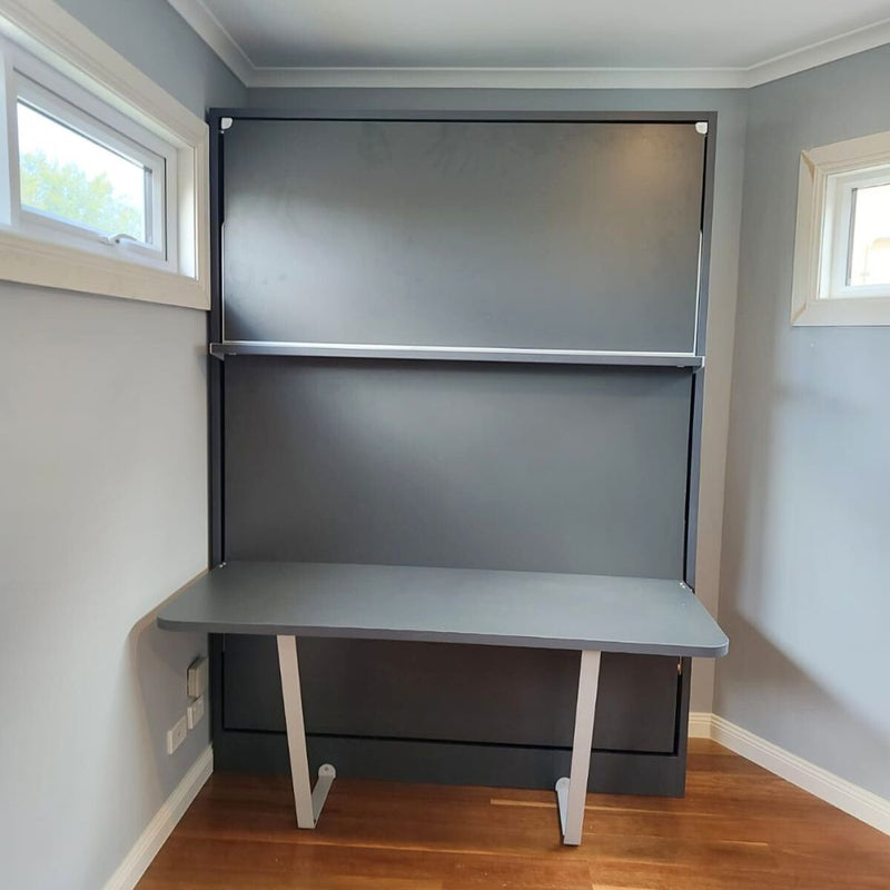 Royal Bella Queen Wall Bed with Desk