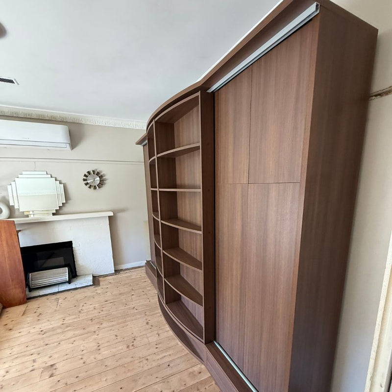 Suite Sliding Bookcase Wall Bed