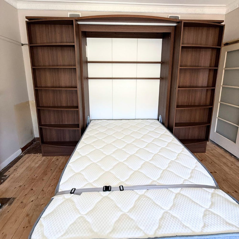Suite Sliding Bookcase Wall Bed