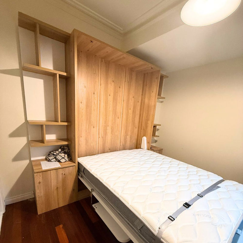 Royal Bella Queen Wall Bed with Desk Set