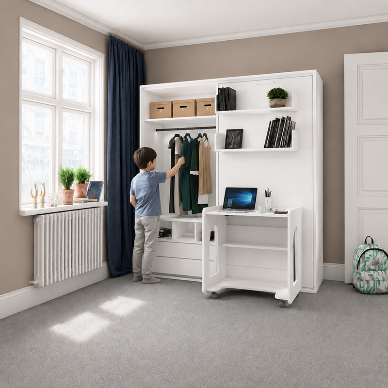 Single Wall Bed for Kid's room