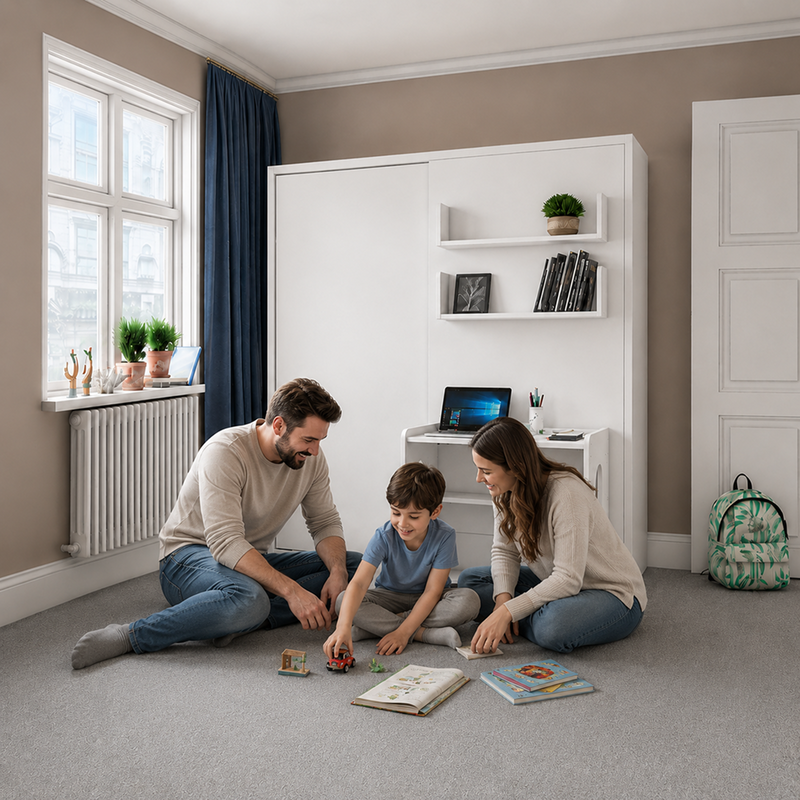 Single Wall Bed for Kid's room